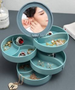 🔥Last day 70% OFF 🔥4 Layers Rotatable Jewelry Storage Box