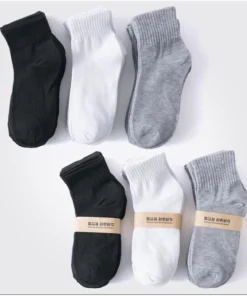 [MURAH SEKALI] – 6 Pair High Quality Plain Color Stokings for Men & Women Free Size READY STOCK