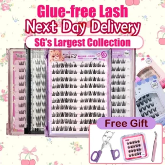 Glue-free Natural False Eyelash｜Handmade Lashes｜Self-glue Eyelash No glue Mengjie Lash